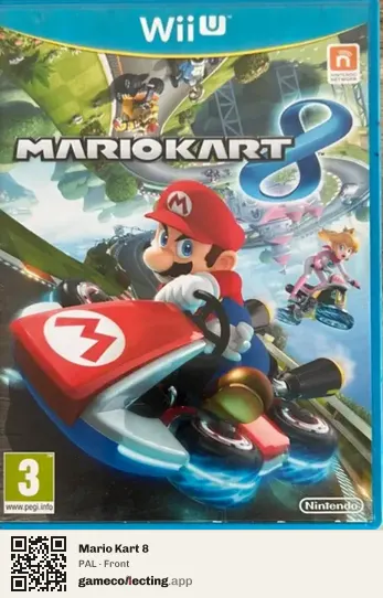 Mario Kart 8 Nintendo Wii U, PAL box front