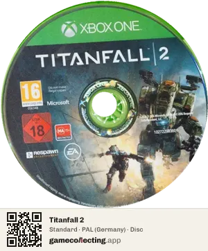 Titanfall 2 Xbox One, PAL disc