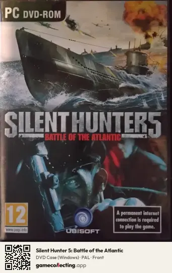 Silent Hunter 5: Battle of the Atlantic Computer, PAL box front