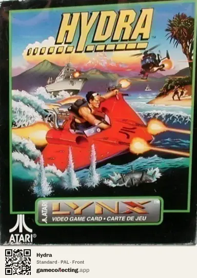 Hydra Atari Lynx, PAL box front