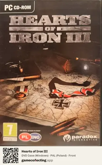 Hearts of Iron III Computer, Poland box front