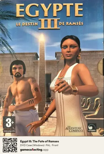 Egypt III: The Fate of Ramses Computer, PAL box front