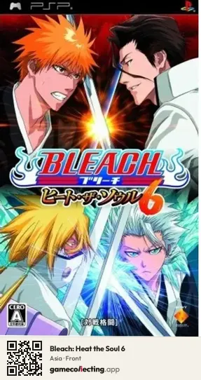 Bleach: Heat the Soul 6 PlayStation Portable, Asia box front