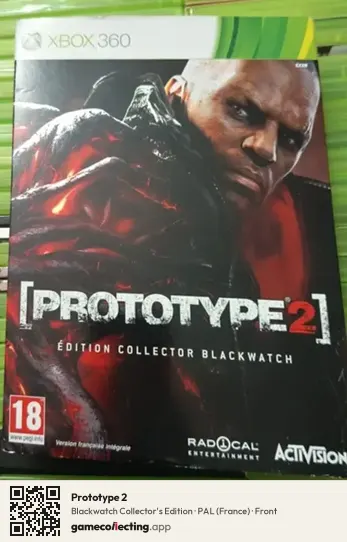 Prototype 2 Xbox 360, France box front