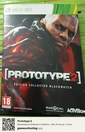 Prototype 2 Xbox 360, France box front