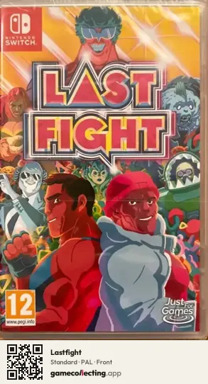 Lastfight Nintendo Switch, PAL box front
