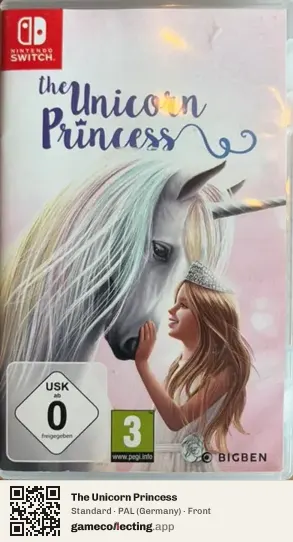 The Unicorn Princess Nintendo Switch, Germany box front