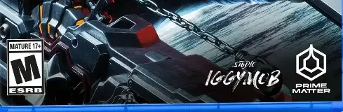 Gungrave G.O.R.E, the ESRB box on its front