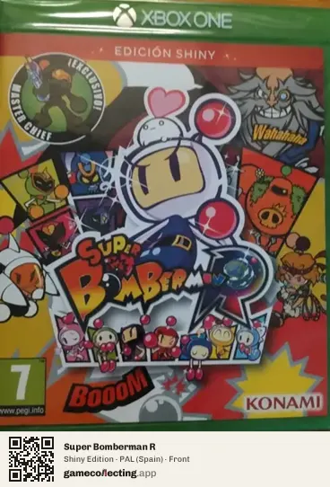Super Bomberman R Xbox One, Spain box front