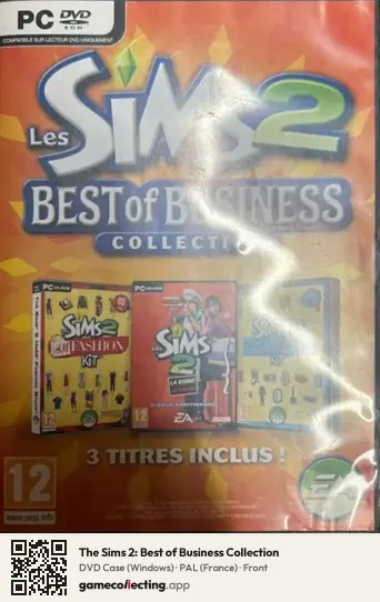 The Sims 2: Best of Business Collection Computer, France box front
