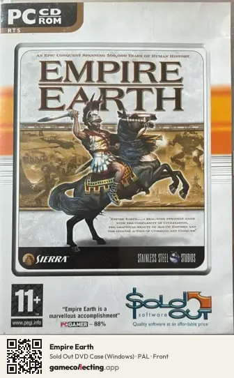Empire Earth Computer, PAL box front