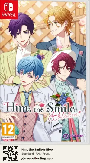 Him, the Smile & Bloom Nintendo Switch, PAL box front