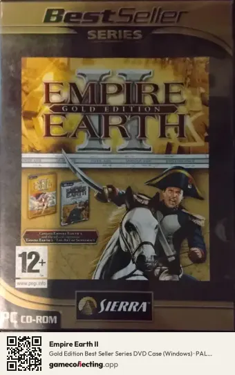 Empire Earth II Computer, PAL box front