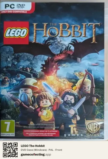 LEGO The Hobbit Computer, PAL box front