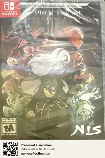 Process of Elimination Nintendo Switch, NTSC box front