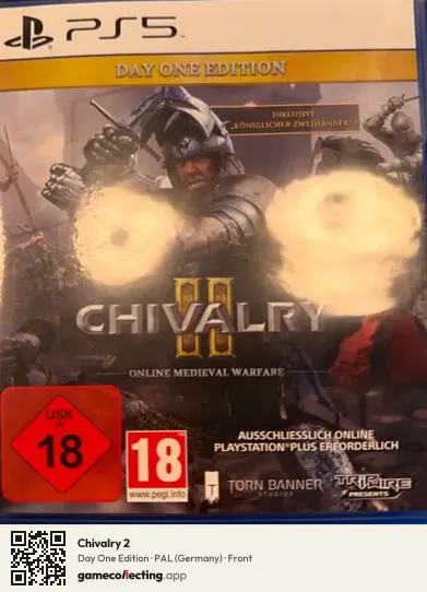 Chivalry 2 PlayStation 5, Germany box front