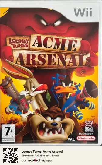 Looney Tunes: Acme Arsenal Nintendo Wii, France box front