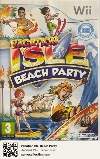 Vacation Isle: Beach Party Nintendo Wii, France box front