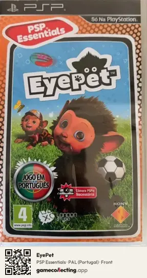 EyePet PlayStation Portable, Portugal box front