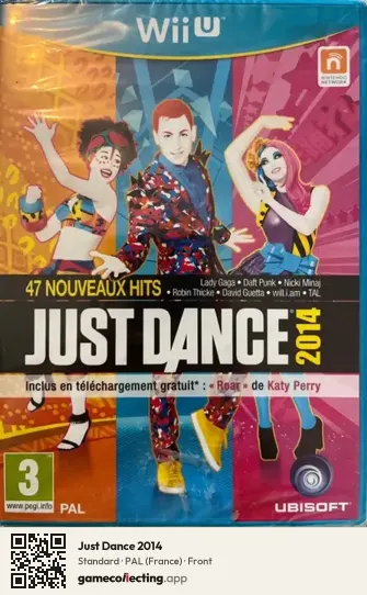 Just Dance 2014 Nintendo Wii U, France box front