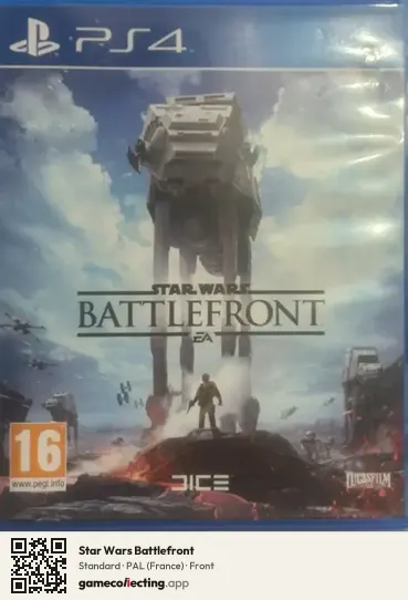 Star Wars Battlefront PlayStation 4, France box front
