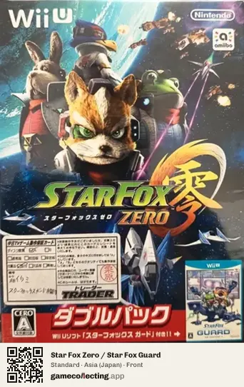 Star Fox Zero / Star Fox Guard Nintendo Wii U, Asia box front