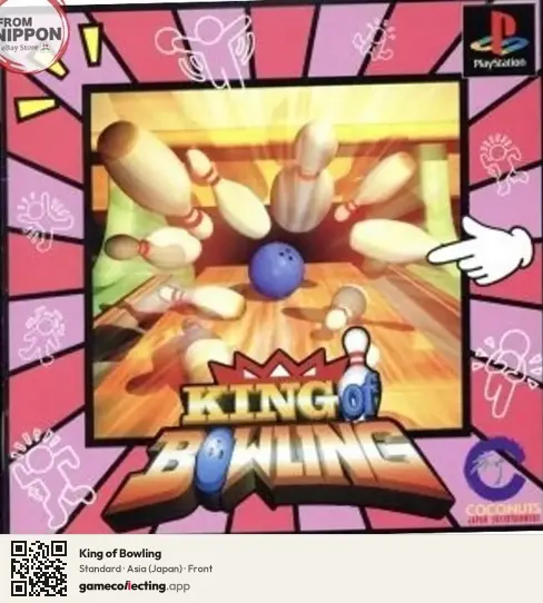 King of Bowling PlayStation, Asia box front