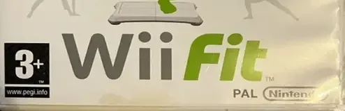 Wii Fit, the PEGI square on its front