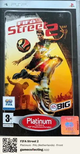 FIFA Street 2 PlayStation Portable, Netherlands box front