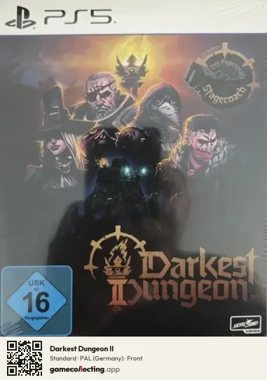 Darkest Dungeon II PlayStation 5, Germany box front