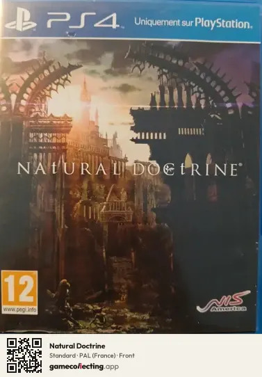 Natural Doctrine PlayStation 4, France box front
