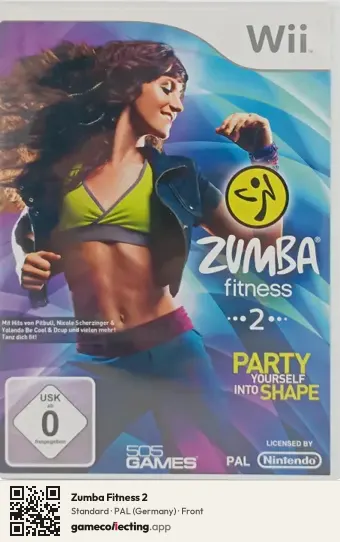 Zumba Fitness 2 Nintendo Wii, Germany box front