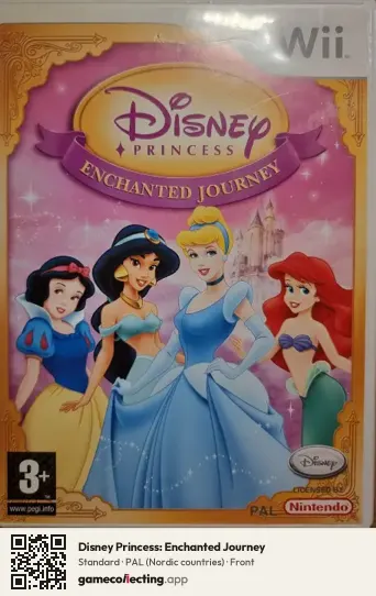 Disney Princess: Enchanted Journey Nintendo Wii, Nordic countries box front