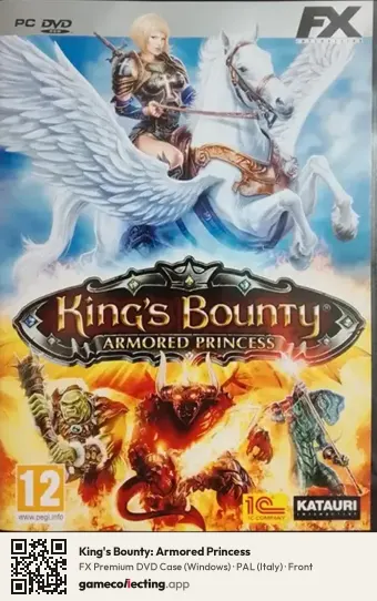 King's Bounty: Armored Princess Computer, Italy box front