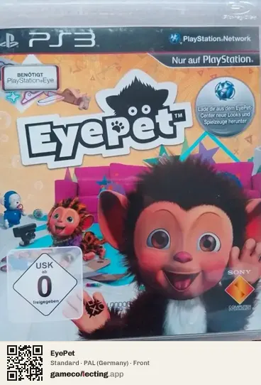 EyePet PlayStation 3, Germany box front
