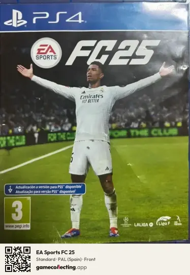 EA Sports FC 25 PlayStation 4, Spain box front