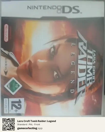 Lara Croft Tomb Raider: Legend Nintendo DS, PAL box front