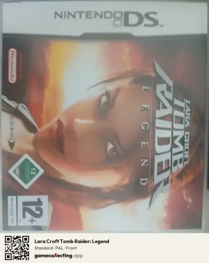 Lara Croft Tomb Raider: Legend Nintendo DS, PAL box front