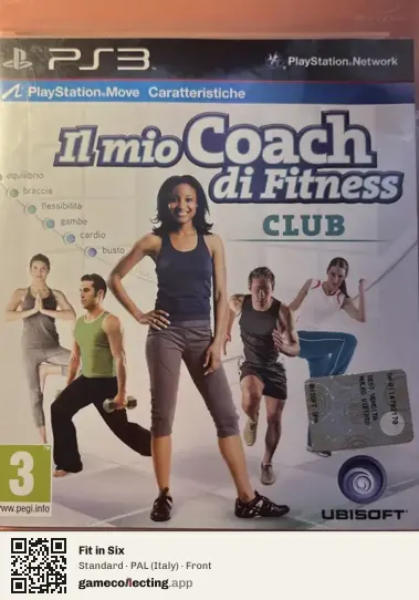 Fit in Six PlayStation 3, Italy box front