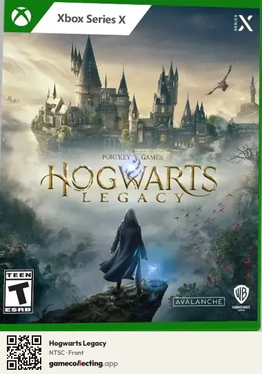 Hogwarts Legacy Xbox Series X, NTSC box front