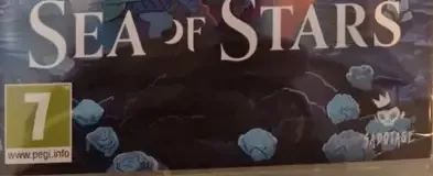 Sea of Stars, the PEGI square on its front