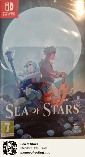 Sea of Stars Nintendo Switch, PAL box front