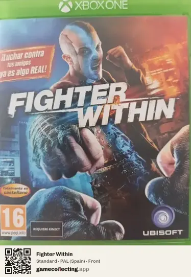 Fighter Within Xbox One, Spain box front