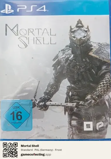 Mortal Shell PlayStation 4, Germany box front