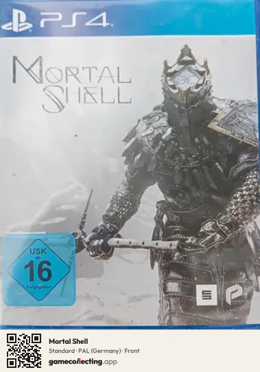 Mortal Shell PlayStation 4, Germany box front