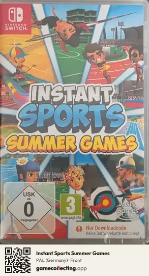 Instant Sports Summer Games Nintendo Switch, Germany box front