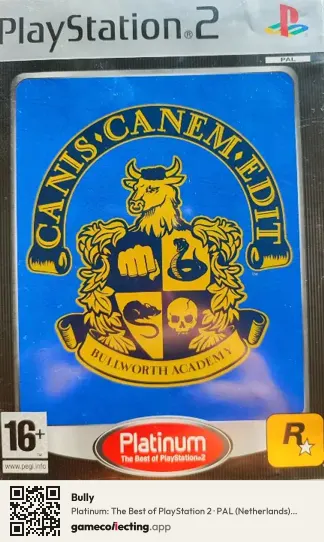 Bully PlayStation 2, Netherlands box front