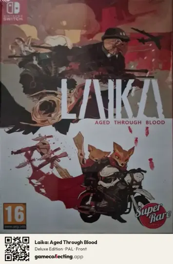 Laika: Aged Through Blood Nintendo Switch, PAL box front
