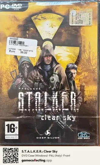 S.T.A.L.K.E.R.: Clear Sky Computer, Italy box front