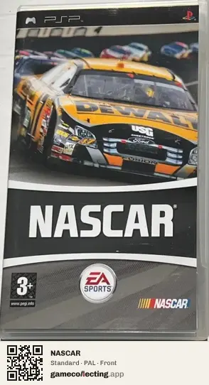 NASCAR PlayStation Portable, PAL box front